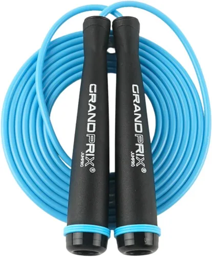 Vista 10 de Cuerda de salto de velocidad para hombres y mujeres (serie Grand Prix Speed) Cuerda de saltar de PVC ajustable para entrenamientos de fitness