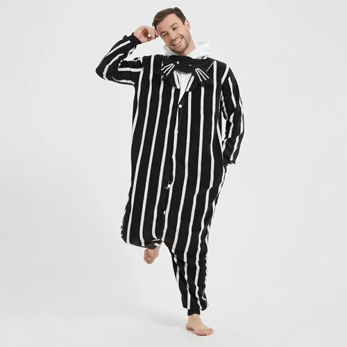Vista 5 de MAJ&COS Skull Onesie Animal Adult Pajamas Halloween Cosplay Costume Unisex Onesies Women Men