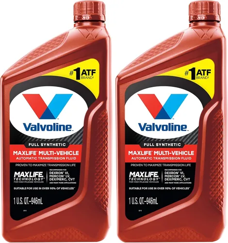Vista 13 de Valvoline MaxLife ATF, líquido de transmisión automática totalmente sintético para varios vehículos, 1 galón