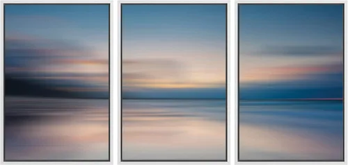 Vista 98 de wall26 Lienzo enmarcado para pared, juego de arte de noche estrellada sobre montañas, cielo nocturno tranquilo, naturaleza, desierto, fotografía