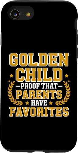 Vista 18 de Golden Child Mom's Favorite Gifted Kids Sibling Rivalry Art Case for iPhone 16