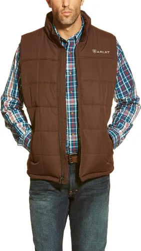 Vista 28 de ARIAT Chaleco aislado Crius para hombre Banyan corteza