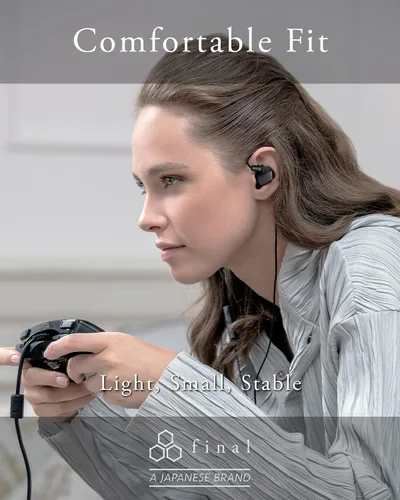Vista 3 de Final VR3000 - Auriculares intrauditivos para juegos de PC consolas y equipos de realidad virtual