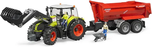 Vista 4 de Claas Axion 950 con cargador frontal 1:16 scale, opening hood, made in Germany, ages 3+