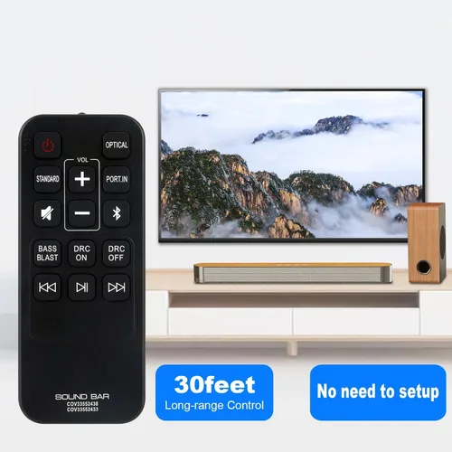 Vista 8 de COV33552438 Reemplazo remoto para LG Sound Bar SK1