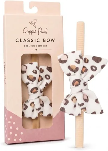 Vista 10 de Copper Pearl Classic Baby Bow Headbands - Limited Collection