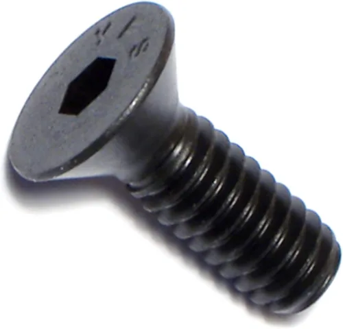 Vista 11 de Hard-to-Find Fastener 014973306069 Tornillos de casquillo plano, 1/4-20 x 1, pieza-8