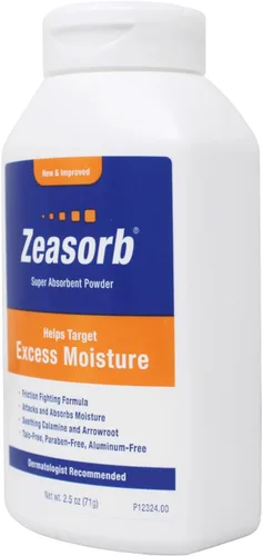 Vista 4 de Zeasorb Prevención Polvo súper absorbente para pies, 2.5 onzas