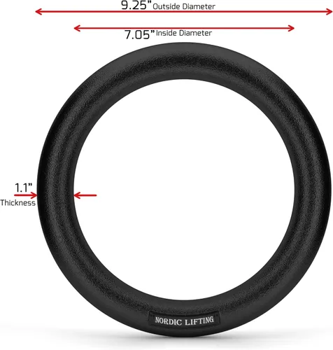 Vista 5 de Nordic Lifting Anillos y correas de gimnasia, resistentes para gimnasia, crossfit y entrenamiento de fitness, el mejor juego olímpico de gimnasio