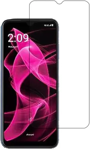 Vista 6 de [Paquete de 2 protectores de pantalla de vidrio templado Frontier Protector protector para T-Mobile Revvl 6X Pro 5G 2023