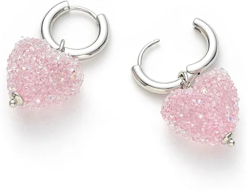 Vista 3 de C.Paravano Aretes de aro para mujer Aretes de aro Aretes colgantes para mujer