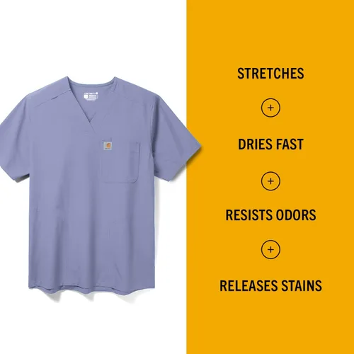 Vista 2 de Carhartt Camiseta con cuello en V Force para hombre
