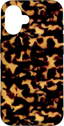 Vista 32 de Tortoise Shell Turtle Shell Pattern Amber Brown Tort Case for iPhone 17