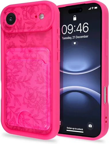 Vista 116 de MZELQ Compatible con iPhone 11 Funda TPU Soporte para Tarjetas Cubierta de Billetera, Protección de Cámara + Protector de Pantalla Funda Suave