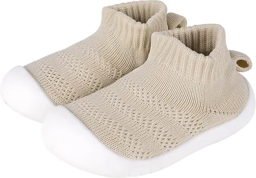 Vista 126 de Zapatos de bebé Pantuflas para niños pequeños, calcetines para niños y niñas, suela antideslizante