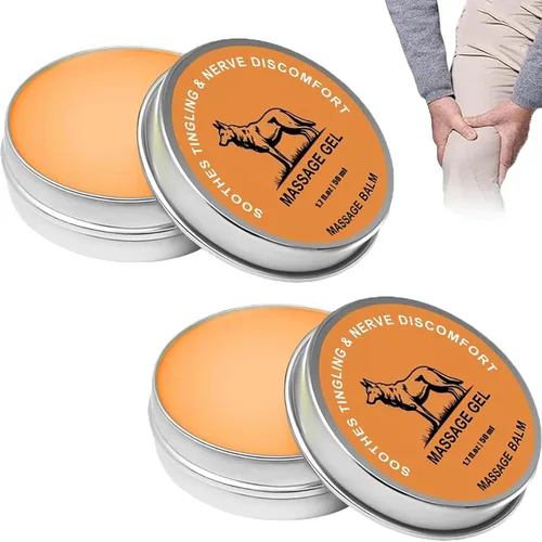 Vista 8 de Bálsamo para aliviar los nervios, crema calmante para articulaciones y músculos, bálsamo natural de apoyo para los nervios y las articulaciones