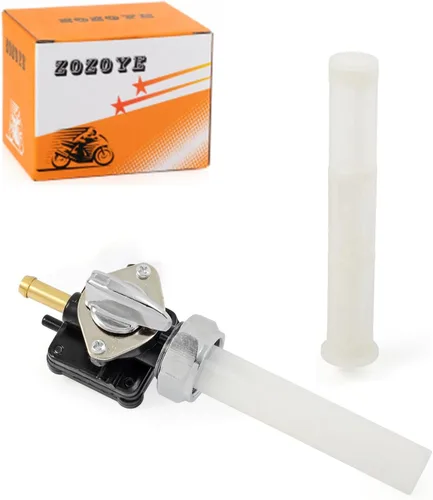Vista 3 de Válvula de combustible Petcock de 22mm de salida recta para Sportster 883 XL883 XLH883 Sportster 1200 XL1200 XLH1200 1995-2006 Sistema de vacío