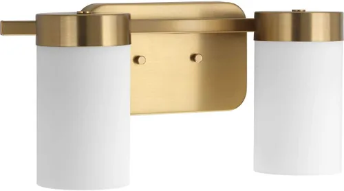 Vista 3 de Progress Lighting P300021-109 Elevate Baño de dos luces, Bronce