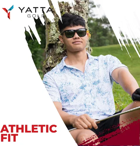 Vista 7 de YATTA GOLF Standout Performance - Polos de golf para hombre
