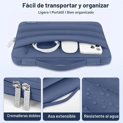 Vista 6 de MOSISO Compatible con MacBook Neo Case 13 pulgadas 2026 A3404 A18 Pro Chip Índigo