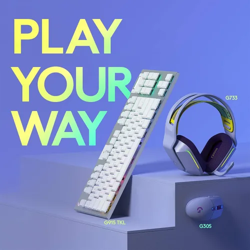 Vista 8 de Logitech G 305 LIGHSTPEED - Mouse inalámbrico para juegos, sensor Hero 12K, 12,000 DPI, ligero, 6 botones programables, duración de la batería