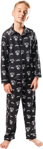 Vista 11 de Ultra Game Conjunto de pijama juvenil oficial de la NBA de 2 piezas súper suaves con botones