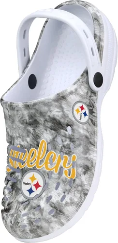 Vista 72 de FOCO NFL Womens NFL Team Logo Cloudie Garden Water Sandals Shoes Slipper Clogs with Strap