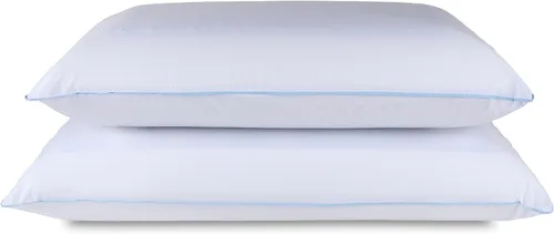Vista 18 de Tempur-Pedic TEMPUR-Cloud - Almohada de enfriamiento dual, tamaño King (Paquete de 1), blanca