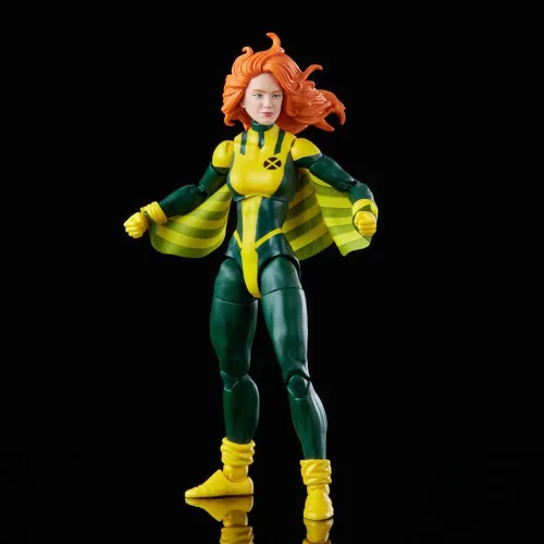 Vista 3 de Marvel Legends Series X-Men Siryn Figura de acción coleccionable de 6 pulgadas, 2 accesorios y 1 pieza Build-A-Figure