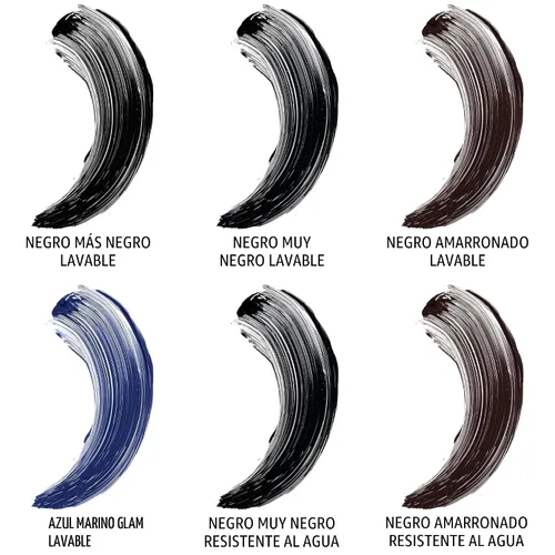 Vista 10 de Maybelline Volum' Express Falsies - Máscara de pestañas voluminizadora, lavable, color negro más negro, 1 unidad