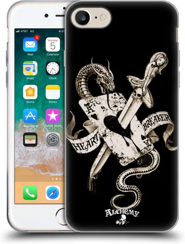 Vista 103 de Head Case Designs Funda de gel con licencia oficial de Alchemy Gothic 13 Dagger Illustration [protección de grado militar] compatible con Apple
