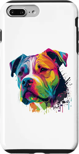 Vista 12 de Colorful American Bulldog American Bully Men Women Case for iPhone 17