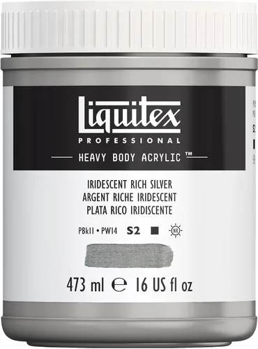 Vista 8 de Liquitex Pintura acrílica profesional de alto espesor, envase de 473 ml, tono carmesí alizarina permanente Alizarin Crimson Hue Permanente