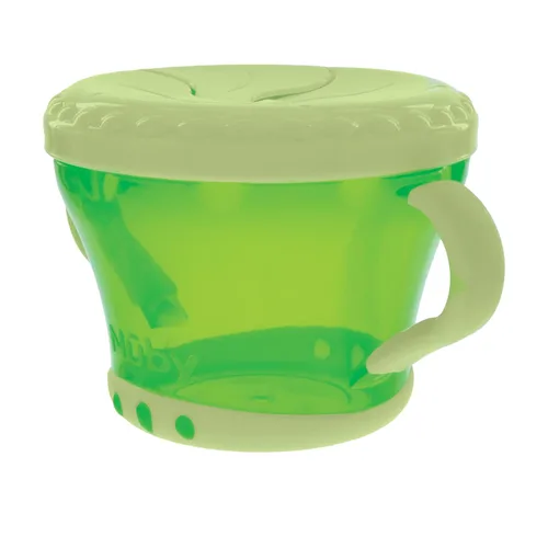 Vista 3 de Nuby Recipiente de plástico, los colores pueden variar, 5 pulgadas