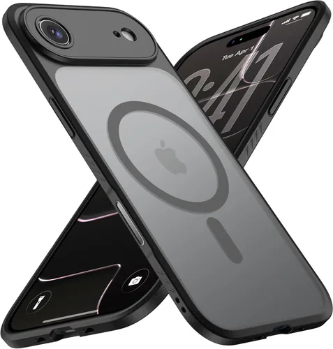 Vista 19 de CellEver Funda magnética fuerte para iPhone 15 Pro [protección de cámara] [prueba de caídas de grado militar] [compatible con MagSafe] Funda delgada