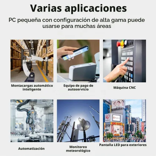 Vista 8 de Firewall Appliance Mini PC 2.5Gbe, con 12º N100 (Ship N150) Mini Router de computadora sin ventilador con 4xIntel I226 Nics 8GB DDR5 Ram 128GB M.2