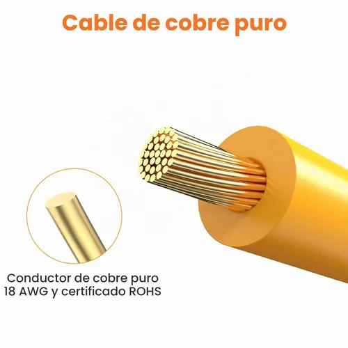 Vista 5 de CableCreation Cable adaptador de alimentación PCIe Express de 6 pines a 8 pines, paquete de 2 unidades, 4 pulgadas