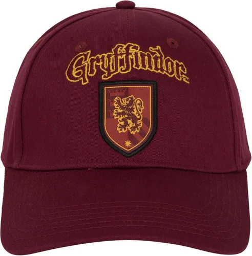 Vista 2 de Gorra de béisbol de Harry Potter Gryffindor Crest, color rojo