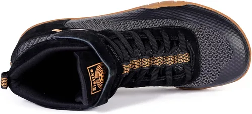 Vista 3 de Zapatos de lucha libre para hombre, zapatos de boxeo, zapatillas de fitness con suela de gota cero