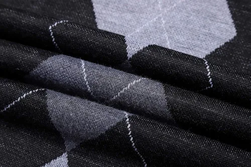 Vista 3 de Gioberti Chaleco sin mangas de punto de diamante súper suave para hombre
