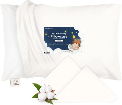 Vista 29 de KeaBabies - Funda de almohada de algodón orgánico de 13 x 18 pulgadas, ABC Abc Tierra