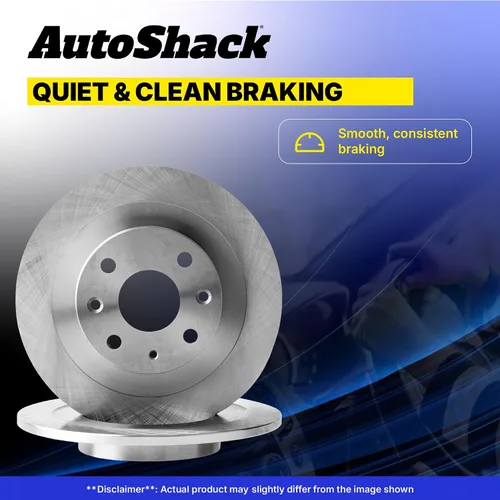 Vista 7 de AutoShack Juego de rotores de freno delanteros y traseros de reemplazo para Nissan Altima 2013-2024 2.0L 2.5L 3.5L V6 FWD AWD 4 piezas