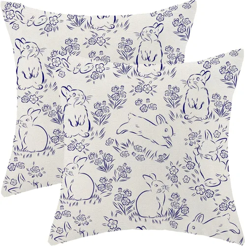 Vista 20 de Fundas de almohada para el Día de San Valentín de 16x16 pulgadas, juego de 2, rosas, corazones de amor, fundas para almohadas de San Valentín