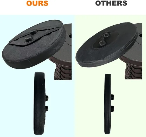 Vista 4 de Outward Gear Cojín de taburete plegable (excluye taburetes) para taburetes plegables retráctiles, cojín telescópico original y auténtico con espuma