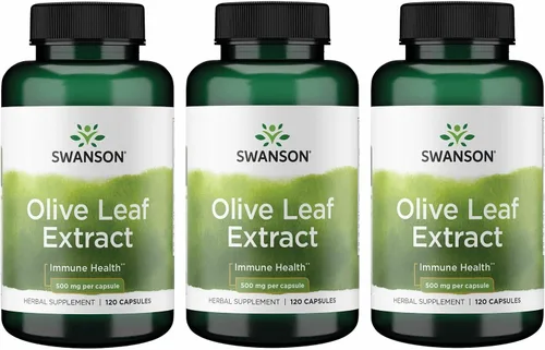 Vista 9 de Swanson Extracto de hoja de olivo Suplemento de salud inmune y cardiovascular para adultos que buscan apoyo inmunológico durante todo el año - 20%