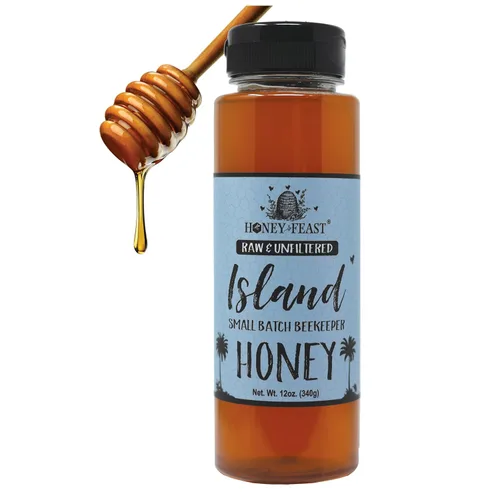Vista 58 de Honey Feast Flower Powered Allergy Blend 10 veces miel, 12 onzas