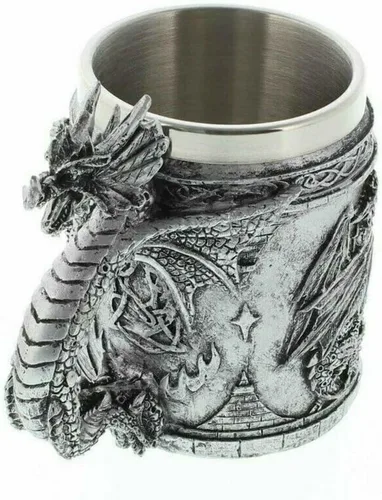 Vista 6 de Furniture Creations SERPENTINE DRAGON, 5.75" x 3.5" x 5", Taza multicolor