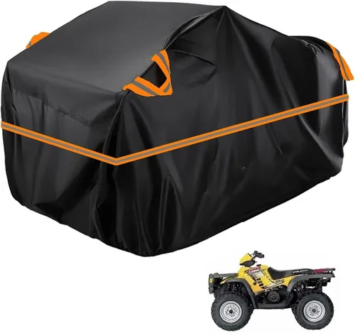 Vista 360 de Cubierta para ATV impermeable compatible con Arctic Cat H1 EFI TRV Cruiser 4x4 2011, cubierta de 210D para vehículos de 4 ruedas, cubierta para quad