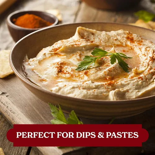 Vista 7 de Baron's Tarros kosher 100% puro de sésamo molido Tahini de 16 onzas (1 libra (paquete de 1))