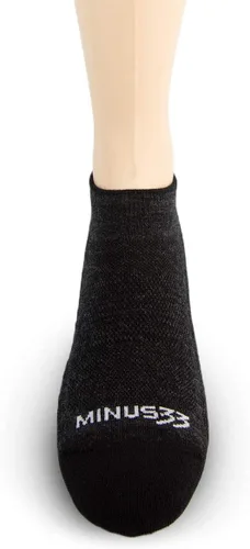 Vista 2 de USA Made - No Show Socks - Running Socks - Merino Wool - Mountain Heritage S31 Micro + Cojín Negro